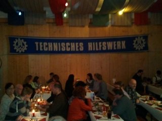 Stefan Löwl - Landratskandidat Dachau, CSU - Weinhachtsfeier THW Dachau