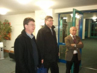 Stefan Löwl - Landratskandidat Dachau, CSU - Besuch im Klinikum Markt Indersdorf