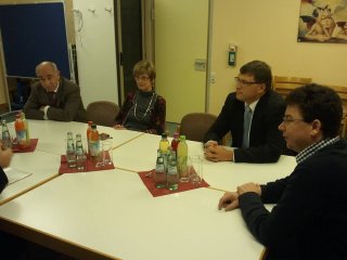 Stefan Löwl - Landratskandidat Dachau, CSU - Besuch im Klinikum Markt Indersdorf