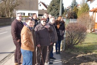 Stefan Löwl - Landratskandidat Dachau, CSU - Unterwegs in Großinzemoos