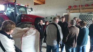Stefan Löwl - Landratskandidat Dachau, CSU - Besuch zweier landwirtschaftlicher Betriebe im Landkreis Dachau