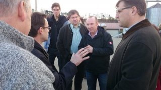 Stefan Löwl - Landratskandidat Dachau, CSU - Besuch zweier landwirtschaftlicher Betriebe im Landkreis Dachau