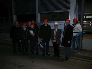 Stefan Löwl - Landratskandidat Dachau, CSU - Interkommunaler Informationsbesuch bei der Müllverbrennung (GfA) in Geiselbullach