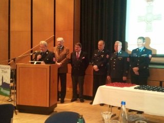 Stefan Löwl - Landratskandidat Dachau, CSU - Ehrenabend der Feuerwehren im Landkreis Dachau