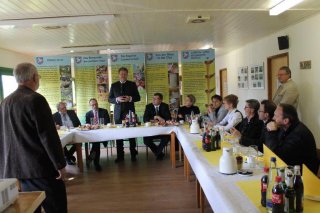 Stefan Löwl - Landratskandidat Dachau, CSU - Staatsminister Dr. Marcel Huber besucht den Landkreis Dachau