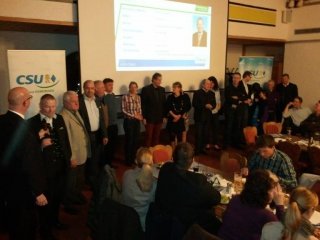 Stefan Löwl - Landratskandidat Dachau, CSU - Politischer Aschermittwoch in Vierkirchen