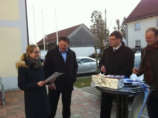 Stefan Löwl - Landratskandidat Dachau, CSU - Infostände in den drei Gemeinden der VG