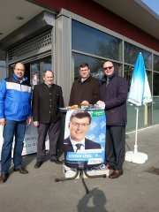 Stefan Löwl - Landratskandidat Dachau, CSU - Heute vor Ort in Vierkirchen, Petershausen und beim Obi in Dachau
