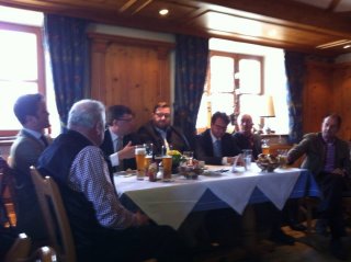 Stefan Löwl - Landratskandidat Dachau, CSU - 3. Interkommunaler Stammtisch in Günding