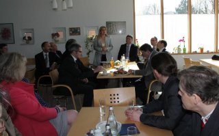 Stefan Löwl - Landratskandidat Dachau, CSU - Staatsministerin Melanie Huml besuchte heute den Landkreis Dachau