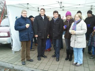 Stefan Löwl - Landratskandidat Dachau, CSU - Auf Tour im Landkreis Dachau
